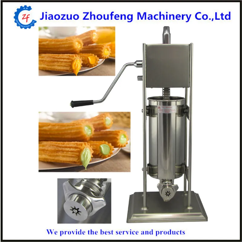 Stainless steel hand operation churros making machine manual Latin fruit machine