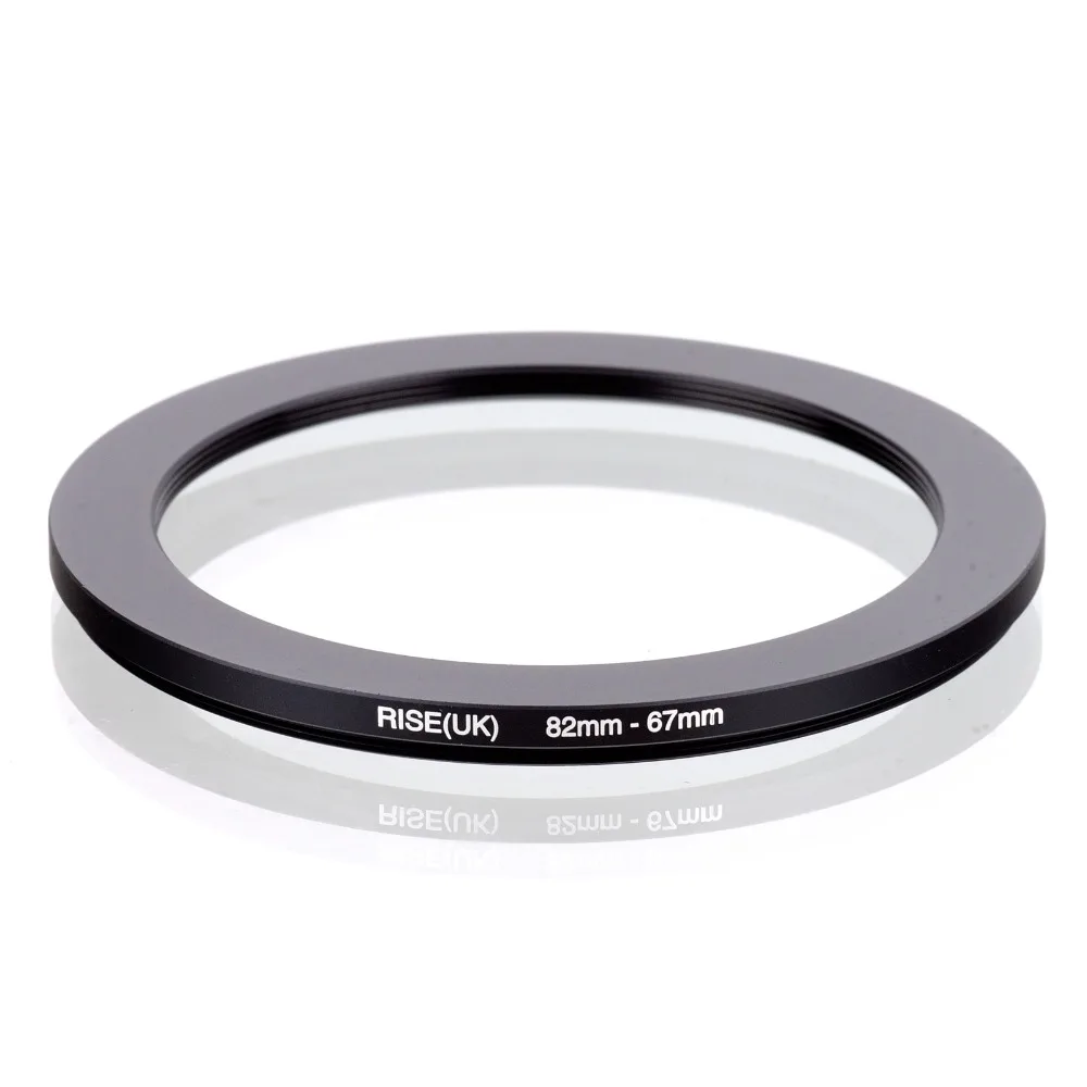 

RISE(UK) 82mm-67mm 82-67mm 82 to 67 Step down Ring Filter Adapter black free shipping