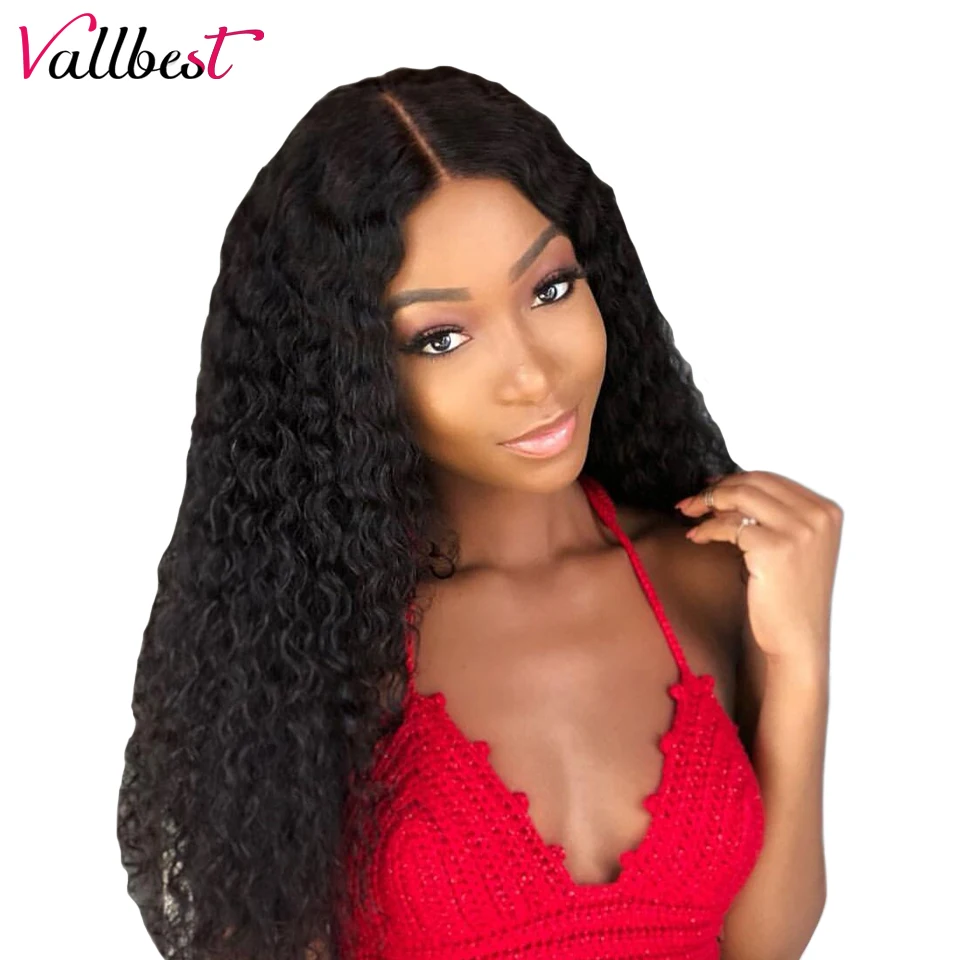Vallbest Peruvian Deep Wave 360 Lace Frontal Wig Pre Plucked With Baby