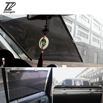 

ZD 1Pc Windscreen Automatic Roller Sunshade Cover For Audi a3 a4 b6 b7 a5 a6 Mazda 3 6 cx-5 Jeep renegade wrangler accessories