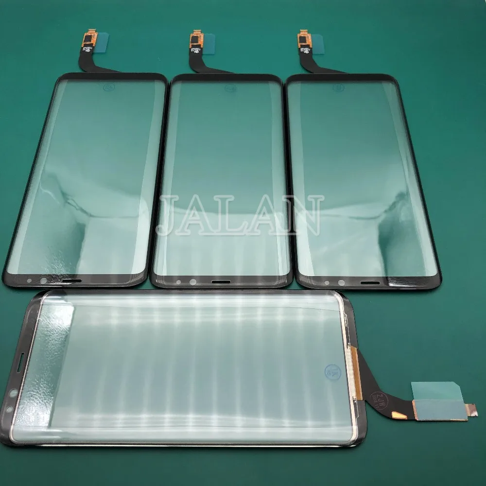 

For Samsung S8 plus front glass panel with touch tested before shipping working well digitizer display screen with HB YP model