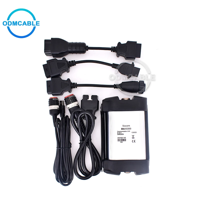 Сканер для экскаватора OBD II vocom 88890300 vcads PTT 1 12 VCADS Renault/UD/Mack модель разработки версии