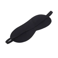 Hot Soft Portable Eye Mask Black Fast Sleeping Eyeshade Cover Eye Masks Shade Patch Women Men Blindfold Travel Sleepmasker 1