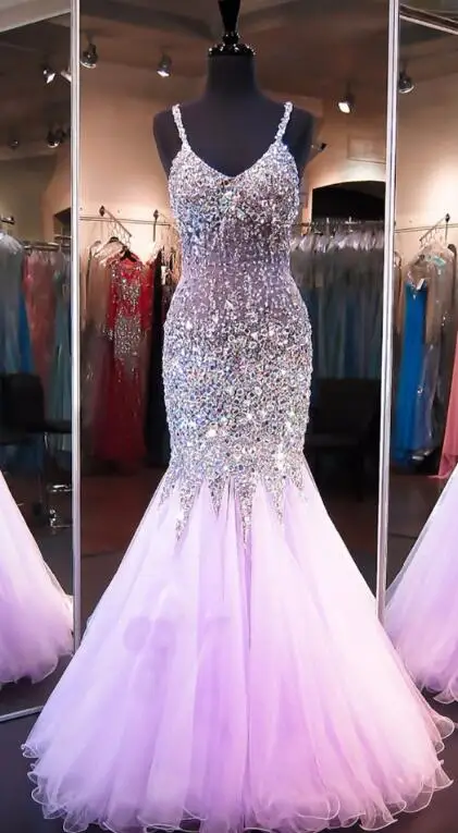 Vestido De formatura красные платья для выпускного длинное фиолетовое Русалка, украшенный бусинами с кристаллами для платья для выпускного, сексуальным вырезом на спине и бордового цвета для выпускного вечера бальное платье, свадебное платье - Цвет: As the model