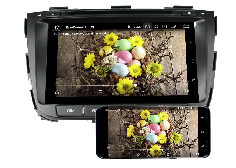 kia sorento radio stereo upgrade android 8.0 head unit 5