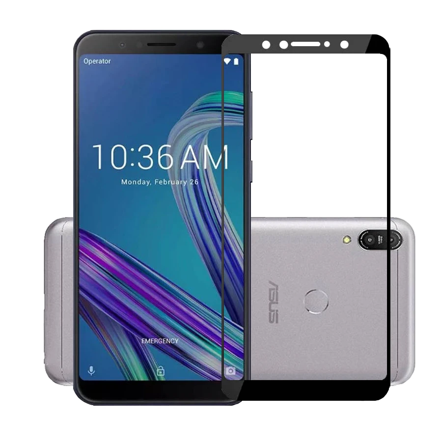 For Asus Zenfone Max Pro M1 ZB601KL Screen Protector 2.5D 9H Hardness Full Coverage Tempered Glass Protective Film | Мобильные
