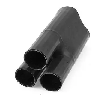 

Black Heat Shrink Breakout Boot Sleeving 3 Way Outlet for 70-120mm2 Wire