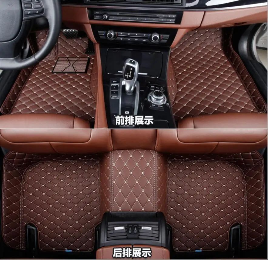 Для Audi Q7 2012 2013 2014 2015 2016 2017 правой и левой руки Drive спереди сзади КОВРИК КОВРЫ Pad