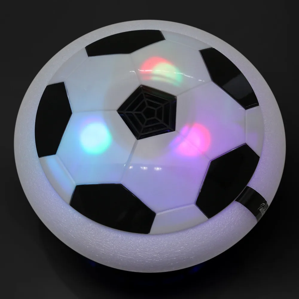 

Funny LED Light Flashing Ball Toys Air Power Soccer Balls Disc Gliding Multi-surface Hovering Football Game Toy Kid Chidren Gift