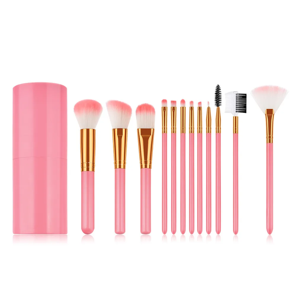 Download GUJHUI 12PCS Plastic Cosmetic Makeup Brushes Foundation ... Yellowimages Mockups