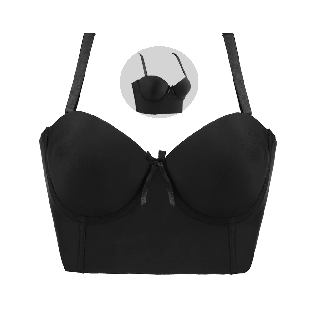 Fashion Super Push Up Bras Smooth One-Piece Seamless Adjustable Straps Breathable Underwear Women Brassiere 1/2 Cup Bras Fashion Super Push Up Bras Smooth One-Piece Seamless Adjustable Straps Breathable Underwear Women Brassiere 1/2 Cup Bras