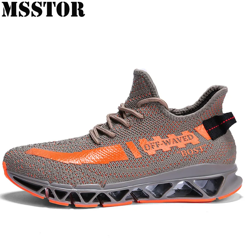 

MSSTOR 2018 New Arrivals Spring Autumn Men's Running Shoes Athletic Walking Sport Shoes For Men Fashion Male Sneakers Man Brand