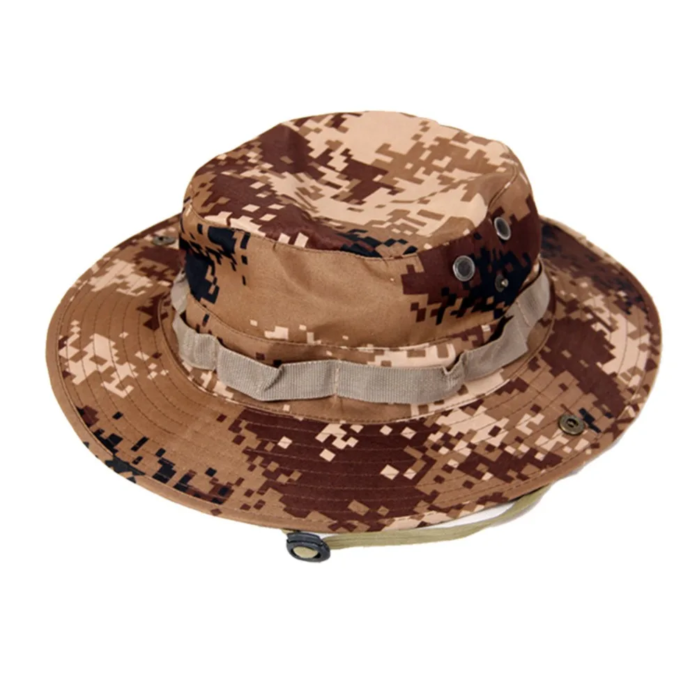 army print bucket hat