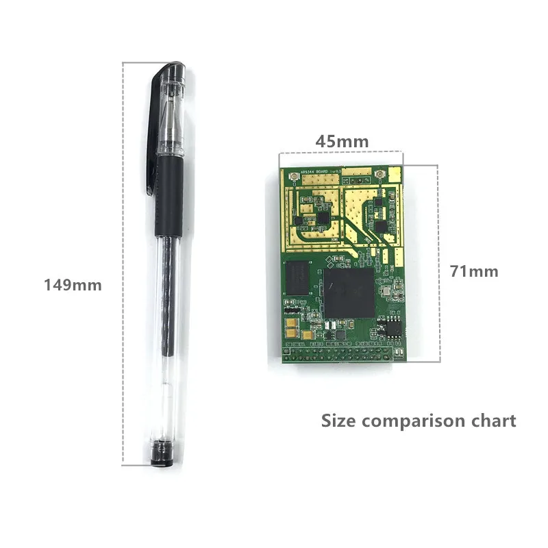  a mini-type wireless router dual band 5.8G 2.4G router wifi module openwrt ar9344 atheros wireless 