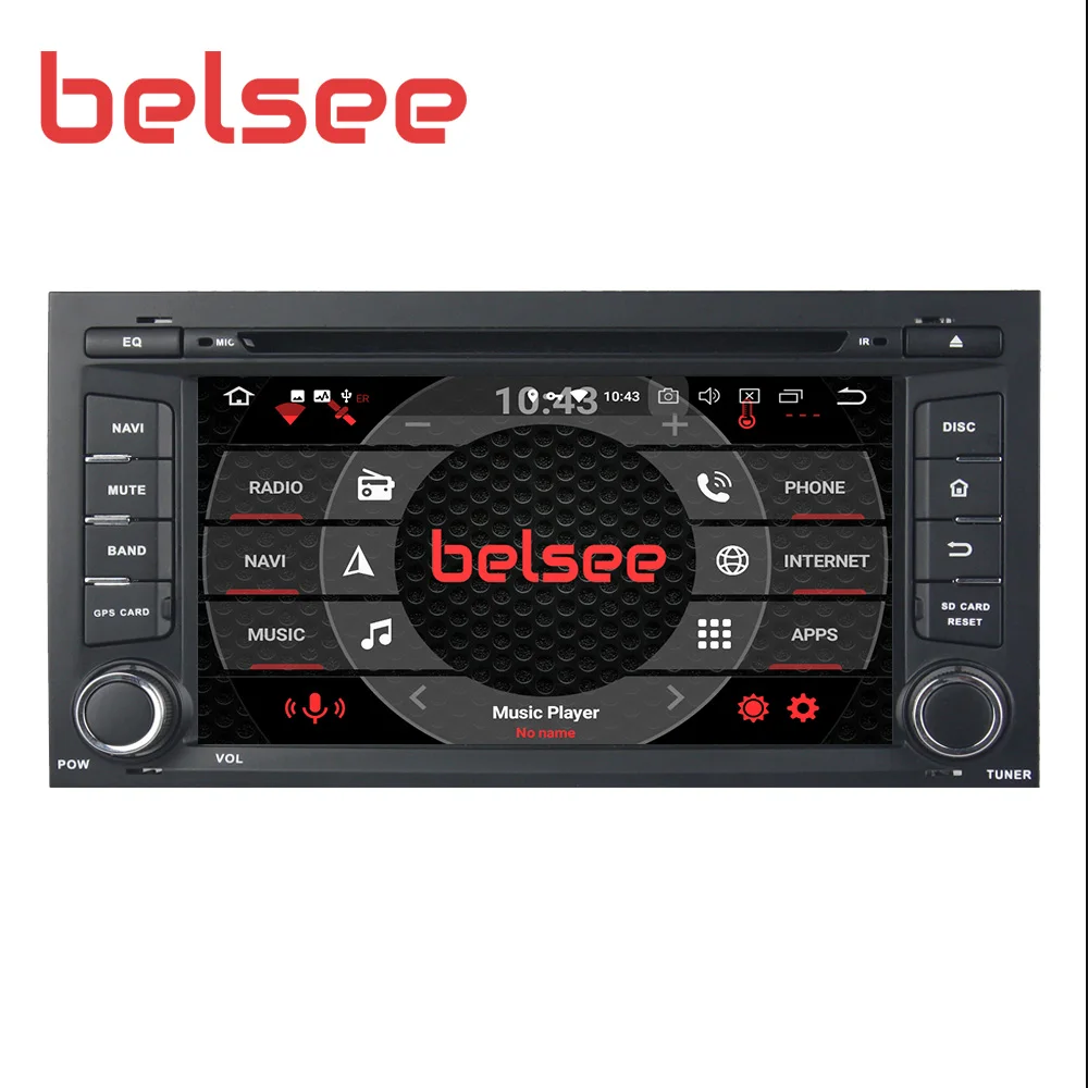 Belsee for Seat Leon 2013 2016 Android 9 0 Автомобильная Радио стерео Автомагнитола gps навигация dvd