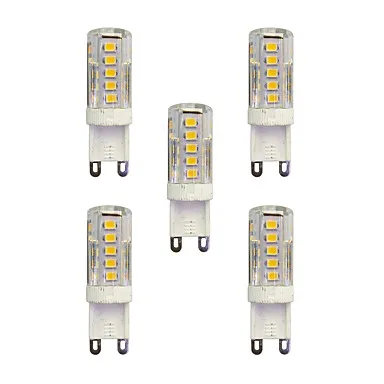 

10pcs/lot 2.5W LED Bi-pin Lights T 33 SMD 2835 210 lm Warm White White AC 220-240 V G9