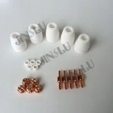 PT-31 воздушный плазменный резак режущий факел Сменный электрод, сопло, газовый диффузор и щит чашка галстук в продаже