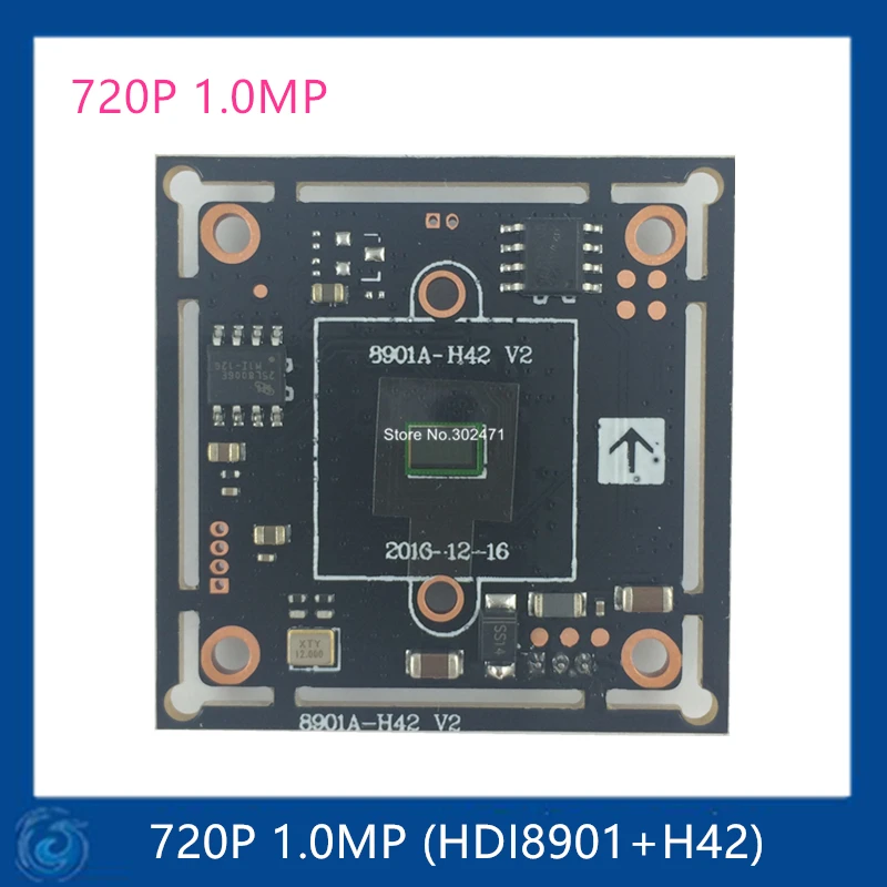 

Hybrid board Camera 4 in 1. CCTV Camera Module HDI8901+H42 image sensor board 720P 1.0MP AHD Camera Board.HDI8901+H42