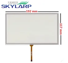 original New 8 inch touch panel 8 inch 192mm*117mm digitizer For Car DVD navigation touch screen