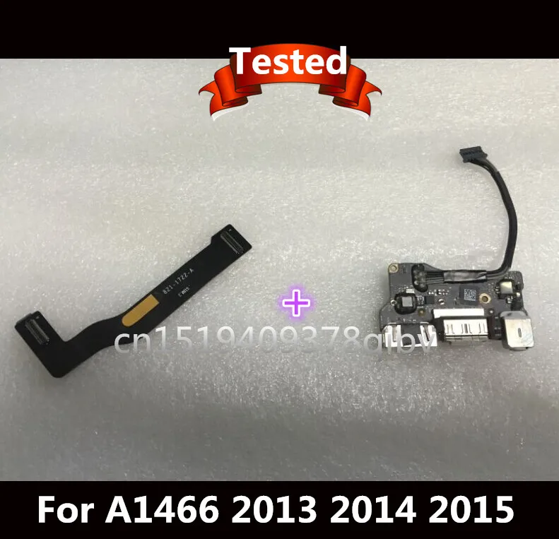 

Tested I/O Board Power Audio Board USB DC Power Jack + DC Jack Cable 923-0439 for MacBook Air 13" A1466 821-1722-A 2013 2014