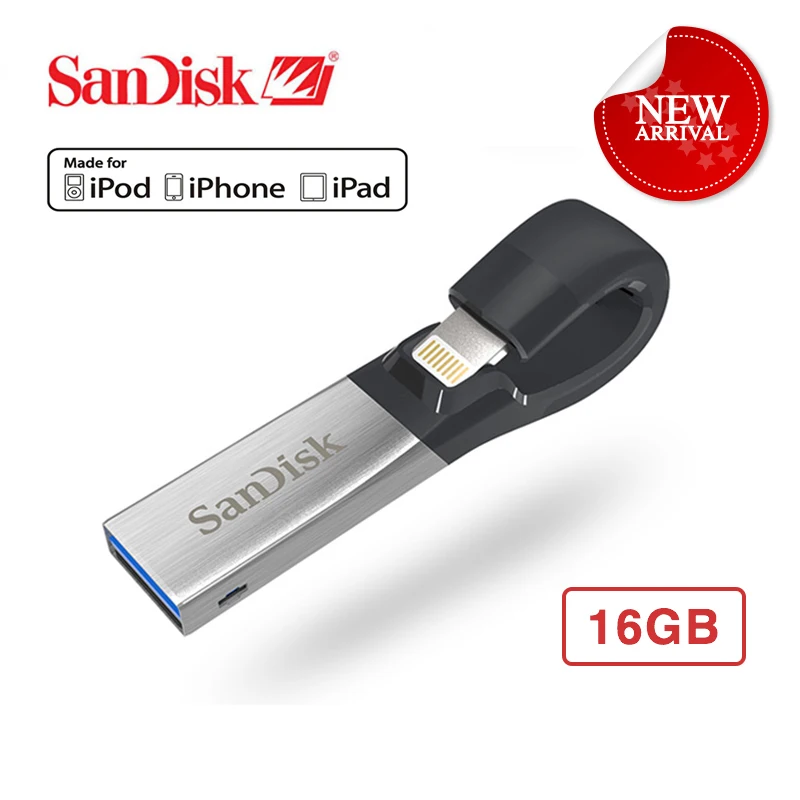SanDisk SDIX30N USB Flash Drive 16GB USB 3.0 Pen Drives double