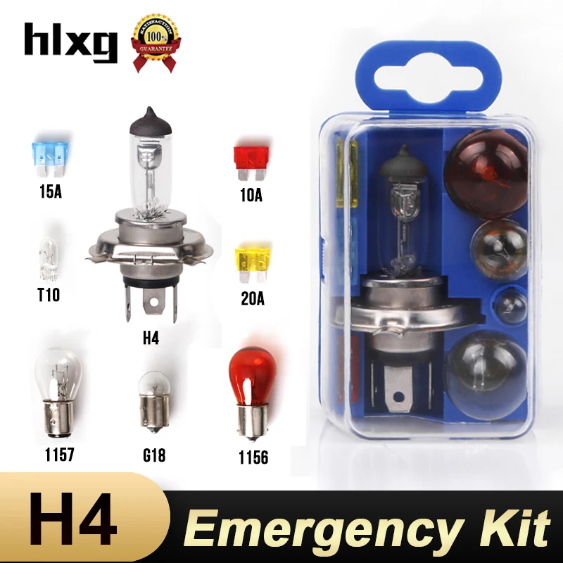 HLXG мини лампа H4 led coche Лампа 6000K 12V 55V Свет автомобиля светодиодные фары G18 1157 1156 Biade