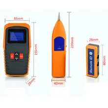 Многофункциональный Сетевые анализаторы RJ11 телефонный провод USB провод сетевой кабель тестер автоматический контактный выключатель обнаружить провода Tracker
