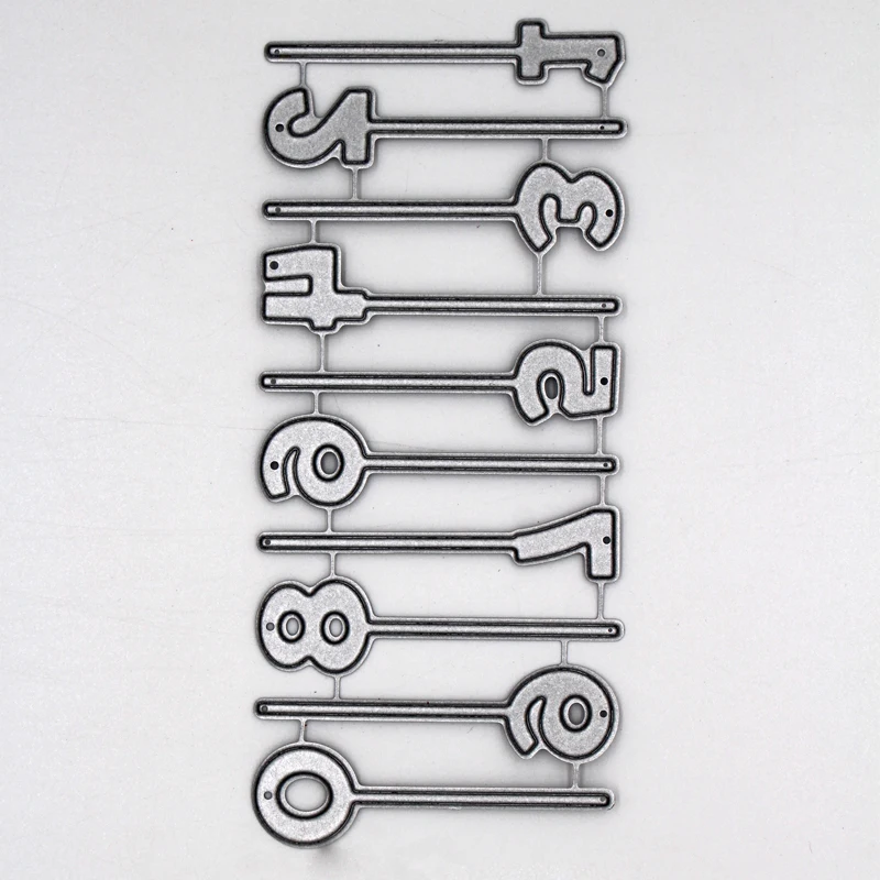 

numeral letters decoration Metal steel frames Cutting Dies DIY Scrap booking Photo Album Embossing paper Cards 5*11.4cm