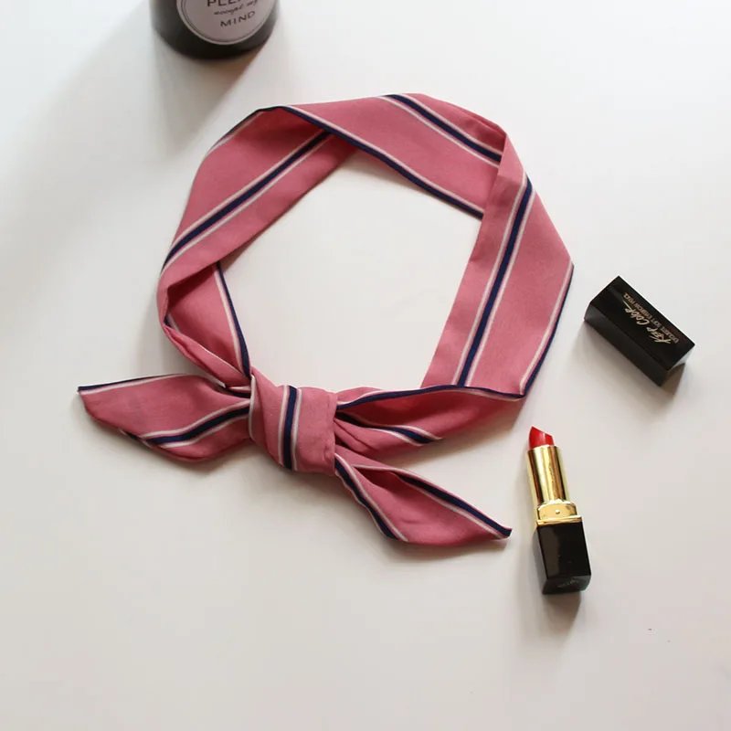 2 шт./лот роскошные женские сумки шарф лентой маленький лента hairband браслет wrappy