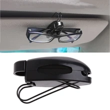 1 Pc Car Auto Sun Visor Clip Holder Para Óculos de Leitura óculos de Sol Óculos De Cartão de transporte da gota