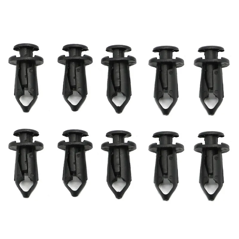 50X 8mm Fender Push Pin Clips Body Rivet Hole Screw Bolts For Honda
