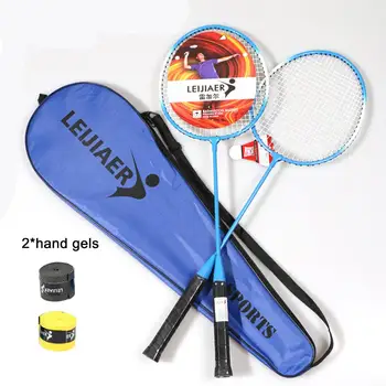 

HobbyLane 2pcs Badminton Rackets for Beginner Training Outdoor Sports