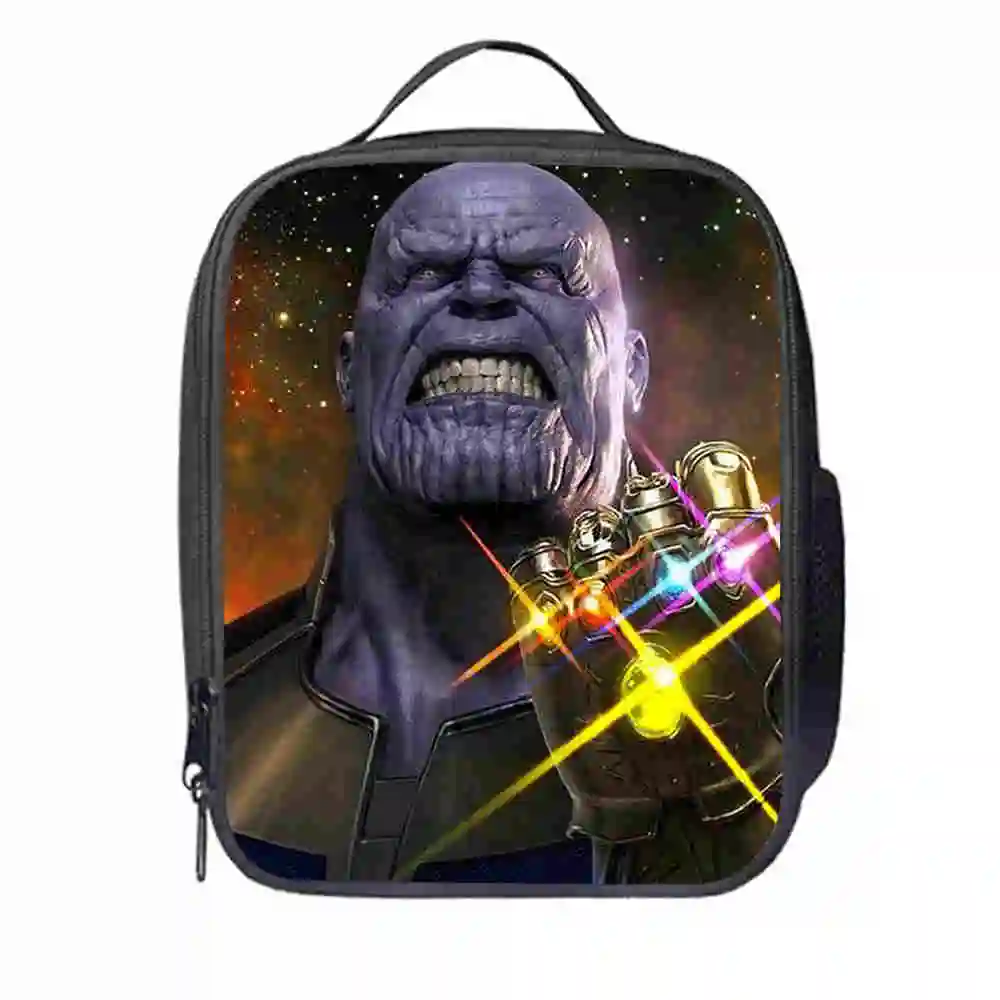 Endgame сумка для ланча с животными, индивидуальный дракон, аниме, для женщин и мужчин, подростков, мальчиков и девочек, детский школьный изолированный охладитель, сумка-тоут - Цвет: C
