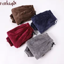 M-XXL размера плюс, новые зимние фланелевые женские домашние штаны, парные пижамы, штаны для сна, штаны для отдыха, одежда для сна, штаны Fdfklak