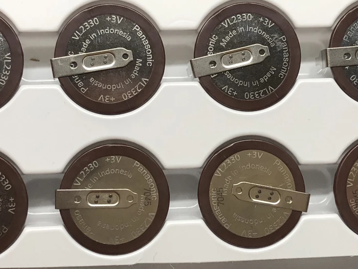 

5pcs/lot PANASONIC VL2330 2330 Rechargeable batteries lithium battery coin cell for car key button