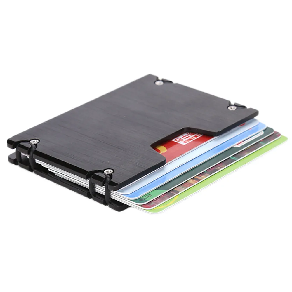 

High-grade Aluminum Holder Metal Cover Credit Business Card Wallet Multi Card Case Wallet Credit Card Package Bank Card Holder