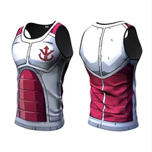 Новейший шар Z для мужчин 3D Dragon Ball Z красный цвет Вегета ГОКу летняя футболка Топы Стиль Джерси 3D рубашки модная одежда футболки плюс