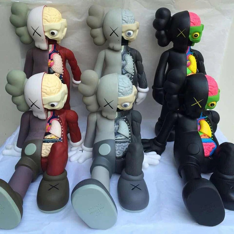 

KAWS Companion Resting Place Barin BFF 16 Inch Sitting Position Street Art Action Figure Collectible Model Toy home accessories