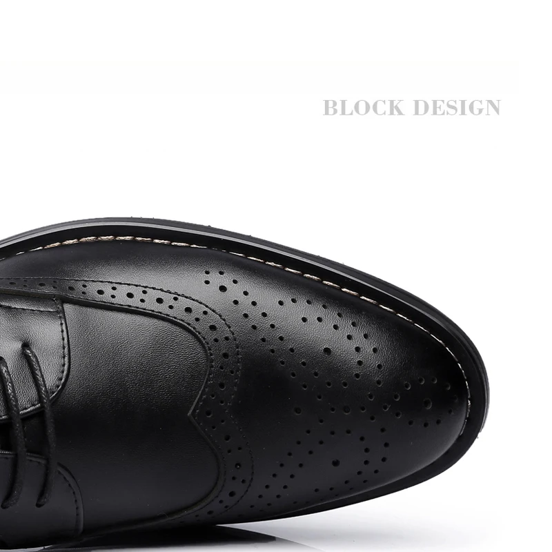 YIGER/Новые Мужские модельные туфли-оксфорды мужская деловая обувь больших размеров Мужская официальная обувь на шнуровке мужская обувь из натуральной кожи Bullock 286