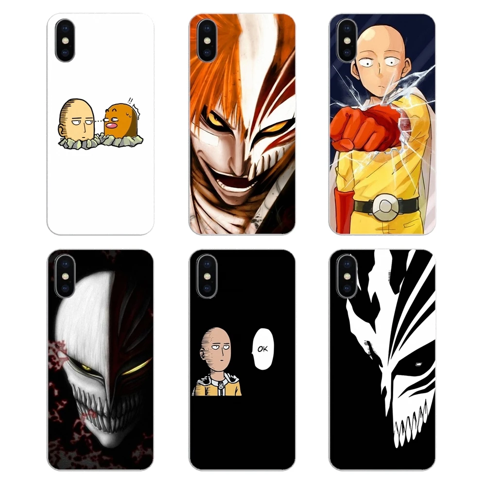 

Soft Case Cover For iPhone XS Max XR X 4 4S 5 5S 5C SE 6 6S 7 8 Plus Samsung Galaxy J1 J3 J5 J7 A3 A5 Anime Bleach One Punch Man