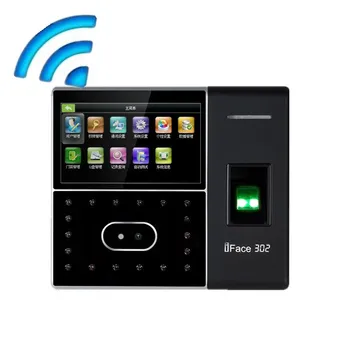 

ZK WIFI Stall Attendance system Face & Fingerprint Time Clock Access Control Terminal Iface302 ZK Face Time Attendance