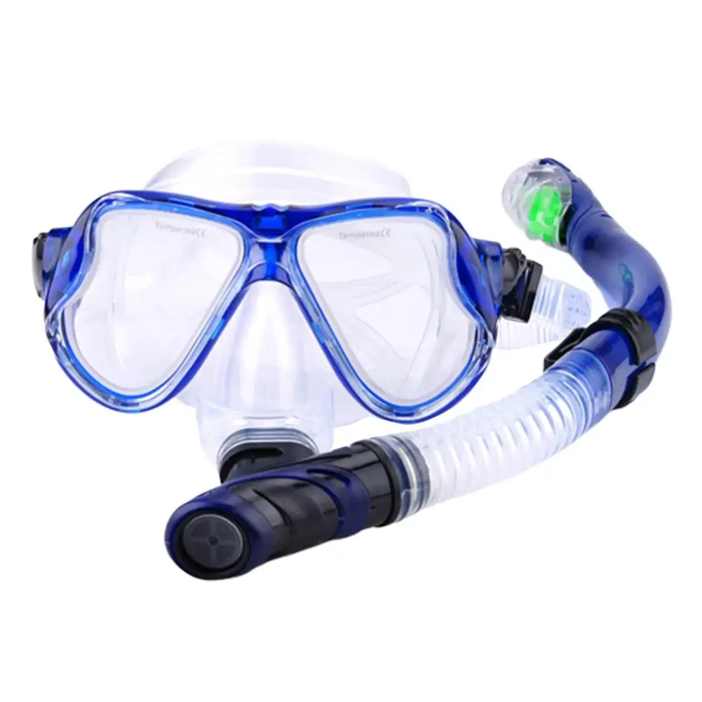مجموعة الغطس بأنبوب التنفس مكافحة الضباب فيلم قناع الغطس الزجاج المقسى حملق الجافة أعلى غص للسباحة الغوص مجموعة الغطس بأنبوب التنفس مكافحة الضباب فيلم قناع الغطس الزجاج المقسى حملق الجافة أعلى غص للسباحة الغوص