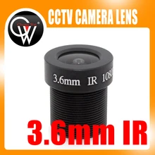 3,6 мм IR 1080 P объектив камеры высокого разрешения объектив ip-камера видеорегистратор с трансляцией объектива для hd ip камеры