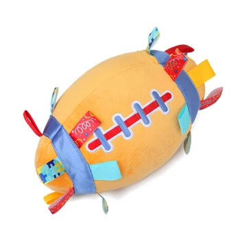 

Baby Plush Toy Rugby Hand Catching The Ball Early Education Stuffed Sports Toys Hand Catching The Balls