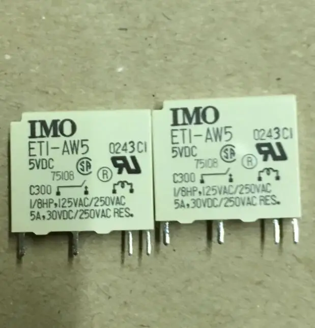 Оригинальный ET1 AW5 5V NY5W K 5VDC Универсальный K|5vdc relay|5v relayrelay 5vdc |