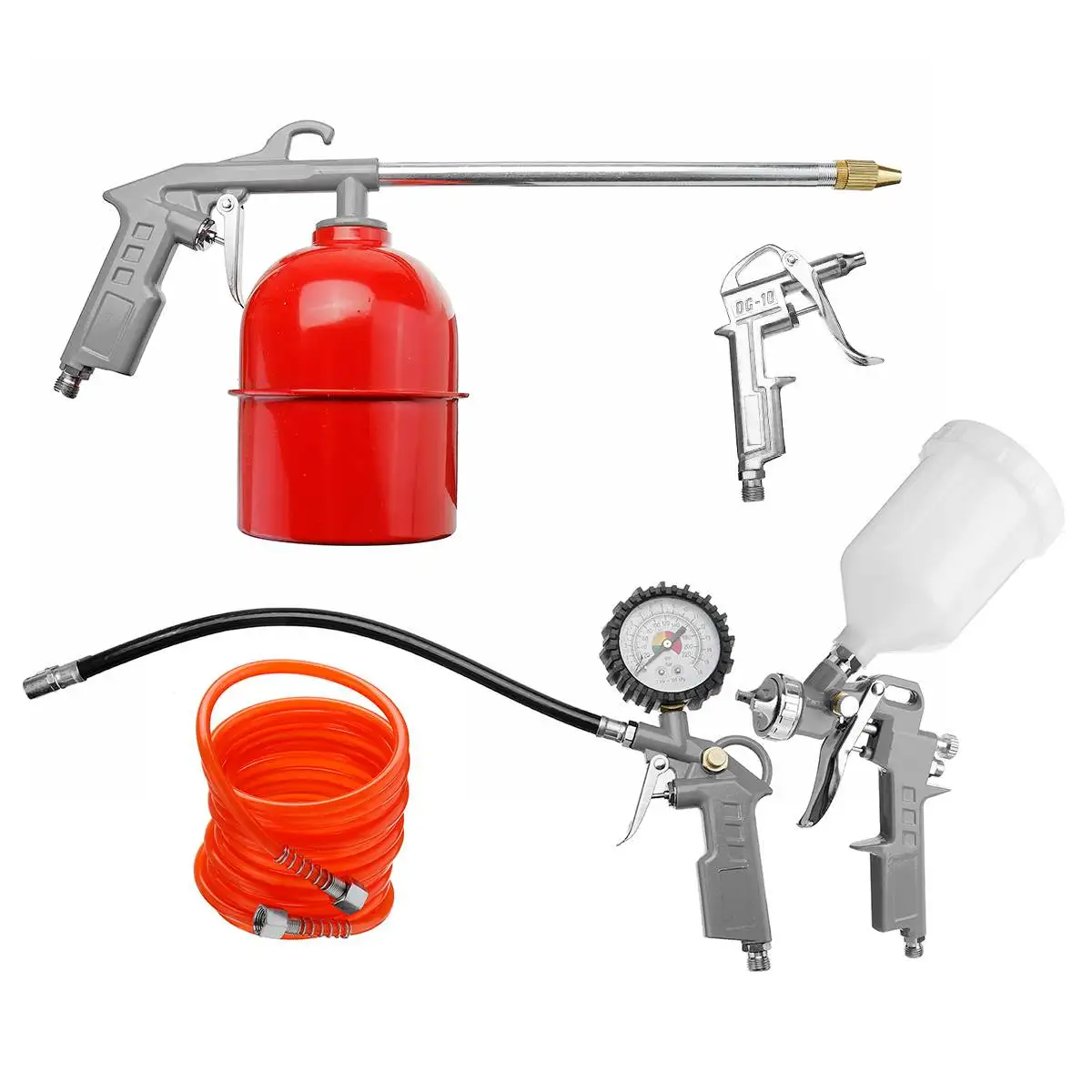 

5-Pack Pneumatic Spray Painter Cleaning G un Kit Duct Pneumatic Tool Set