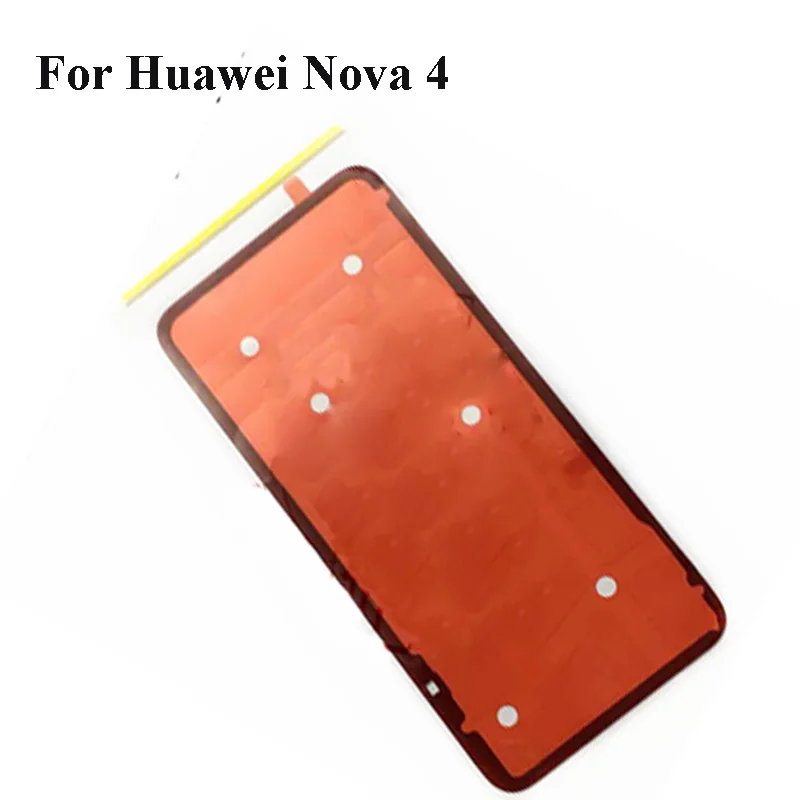 1 шт. для Huawei Nova 4 Nova4 задняя крышка батарейного отсека 3M клей Двусторонняя