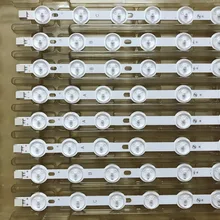 Светодиодный подсветка полосы 4" 39" ндв REV1.0 ABC для TOSHIBA 40L3433DG VESTEL VES390UNDC-01 VES400UNDS-01 VES400UNDS-02
