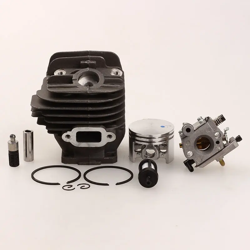 

44mm Cylinder Piston Ring Sets with Carburetor Oil Fuel Filter For STIHL 026 MS260 026 1121 020 1208