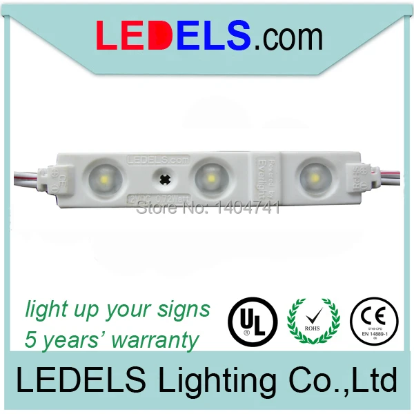 

Channel letter led backlighting,12v white led light module injection, 0.72w 66lm wateproof module led ul